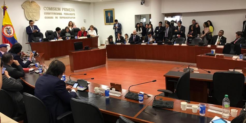 El asunto ser&aacute; asumido, inicialmente, por la Comisi&oacute;n Primera de la C&aacute;mara, pero de manera virtual.