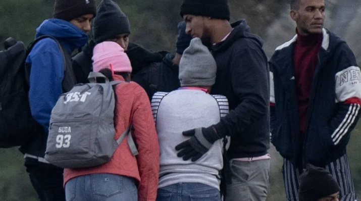 Familia migrante en M&eacute;xico