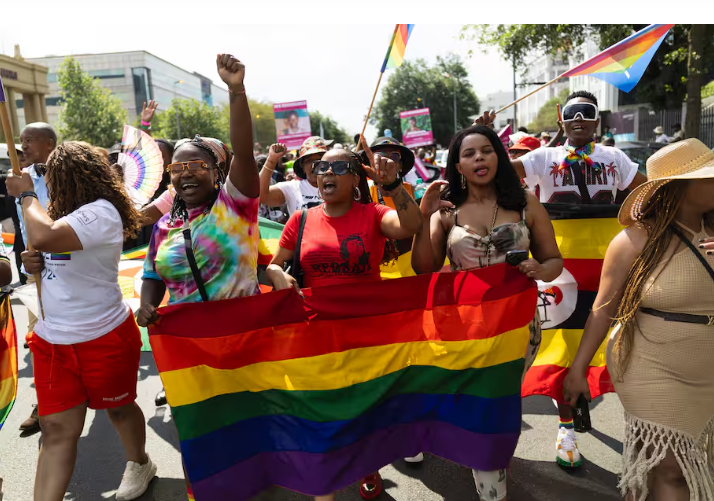 Protestas de comunidades &eacute;tnicas LGTBIQ+ en Nari&ntilde;o.