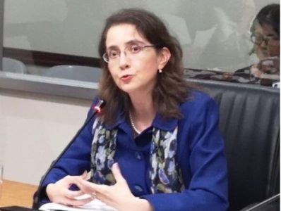 Anamari Garro como la nueva magistrada de la Sala Constitucional.