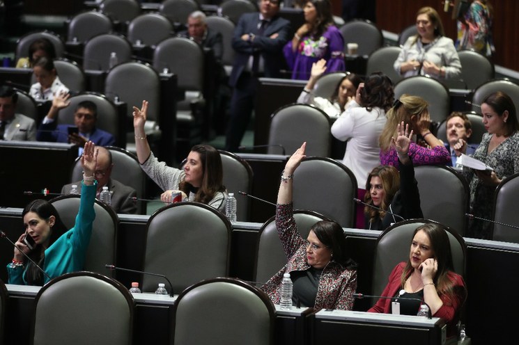 Sesi&oacute;n ordinaria en la C&aacute;mara de Diputados de ayer, cuando se votaron las modificaciones a la ley para prohibir las condonaciones de impuestos