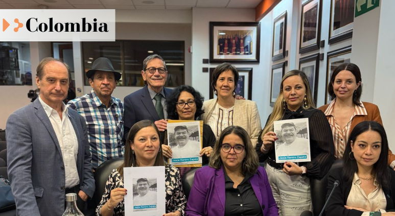 Representantes del caso Jesús Ramiro Zapata vs. Colombia en la Corte Interamericana de Derechos Humanos