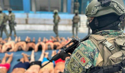 Oficial miltar en Ecuador.