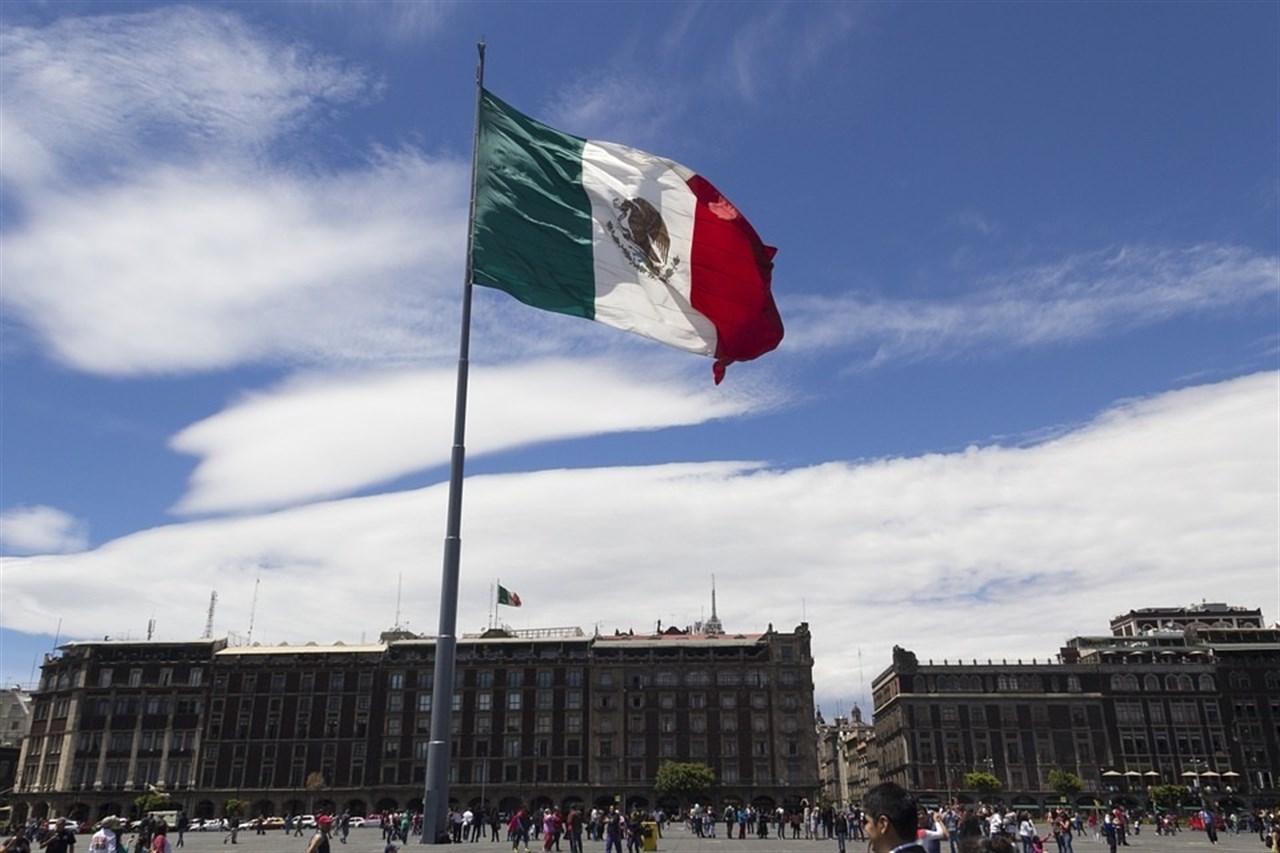 Foto de la Bandera de M&eacute;xico