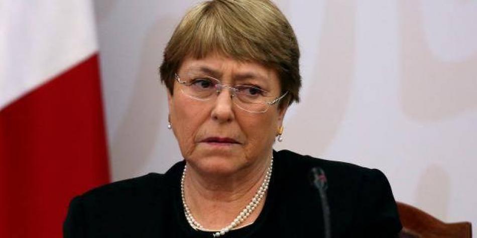 Michelle Bachelet se pronunció sobre protestas en Colombia