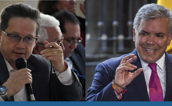 Enfrentamiento de Presidente Iv&aacute;n Duque con El senador Guillermo Garc&iacute;a Realpe