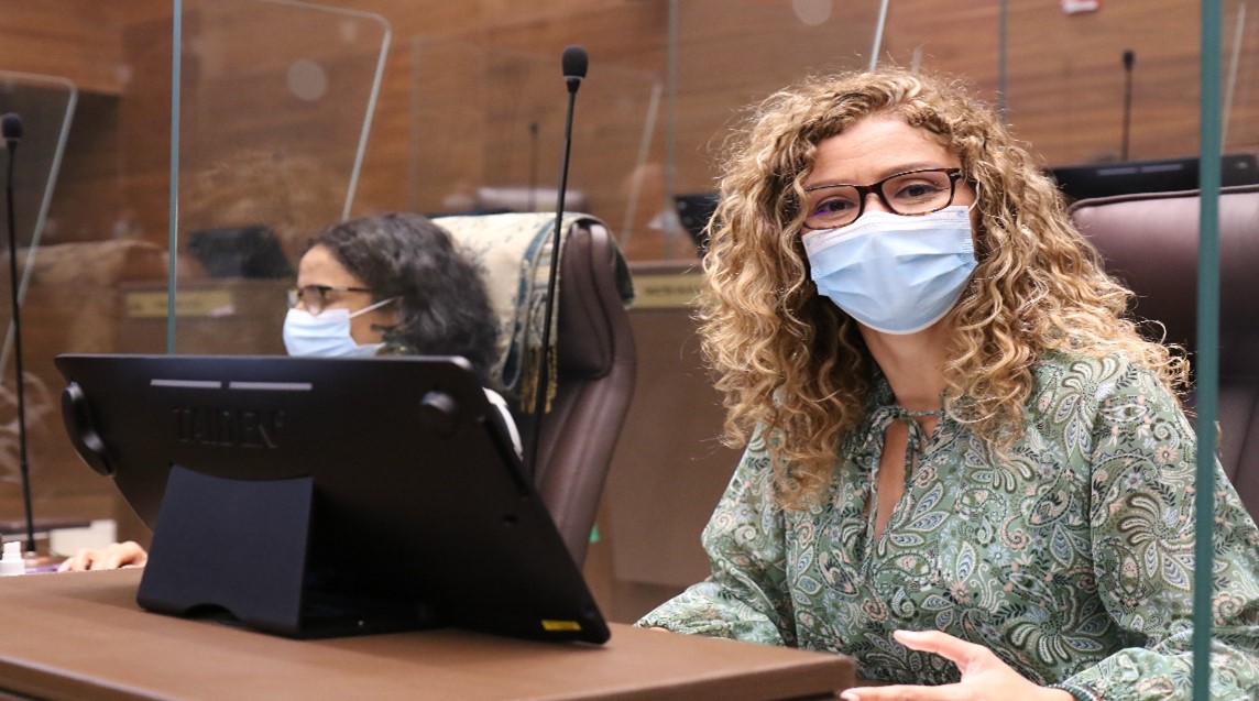 fotograf&iacute;a de la diputada liberacionista Paola Valladares