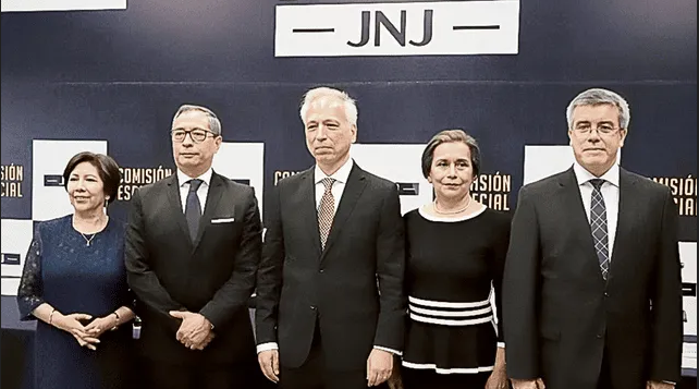 Integrantes de la Junta Nacional de Justicia