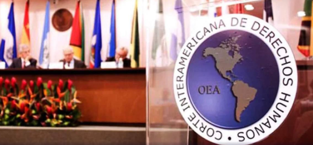 Sal&oacute;n de la Corte Interamericana de Derechos Humanos (CIDH)