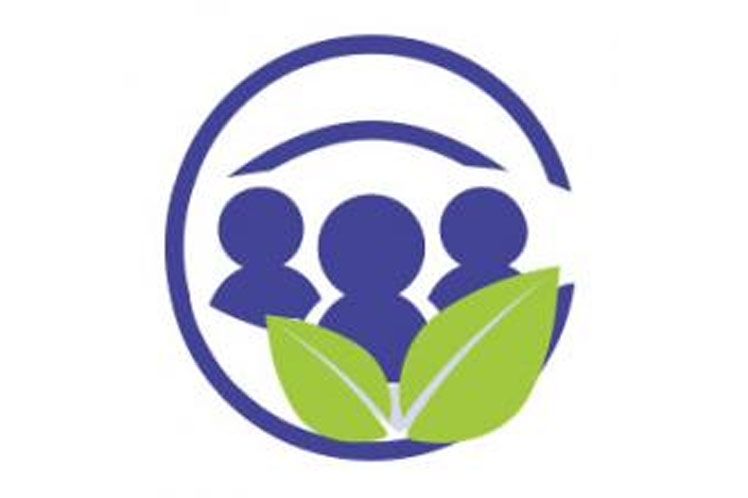 Imagen de Acuerdo de Escaz&uacute;: Tres siluetas con dos plantas dentro de un c&iacute;rculo.