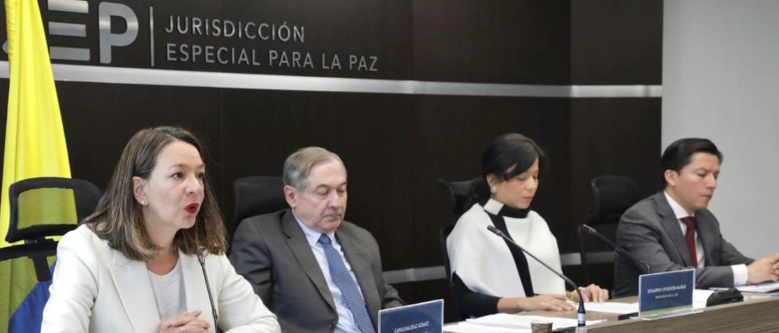 Grupo de cuatro magistrados parte de la Jurisdicci&oacute;n Especial para la Paz