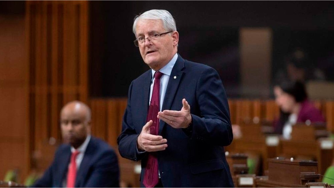 Fotografía de El canciller canadiense Marc Garneau