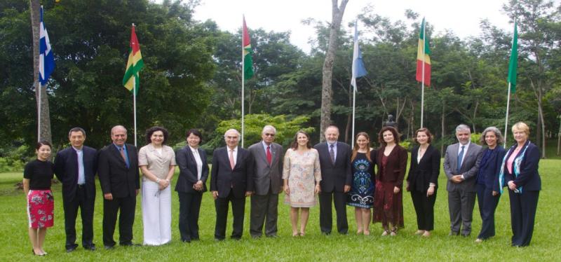 alianza entre la Cooperación Alemana y la Universidad para la Paz.